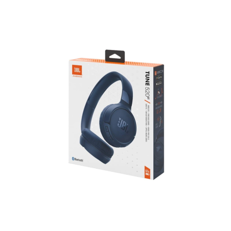 Casque Bluetooth JBL Tune 520BT - JBLT520BTBLU - Bleu — JBL · Smarty Paris 18e